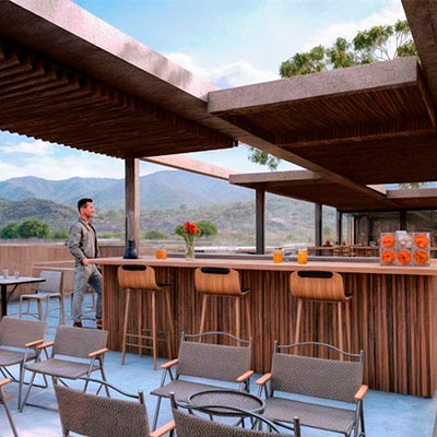 Bar exterior